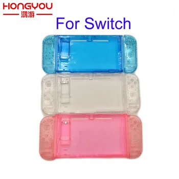 

for Nintend Switch Transparent Console Replacement Housing Shell Cover for Nitendo Switch joy-con Front Back Faceplate Case