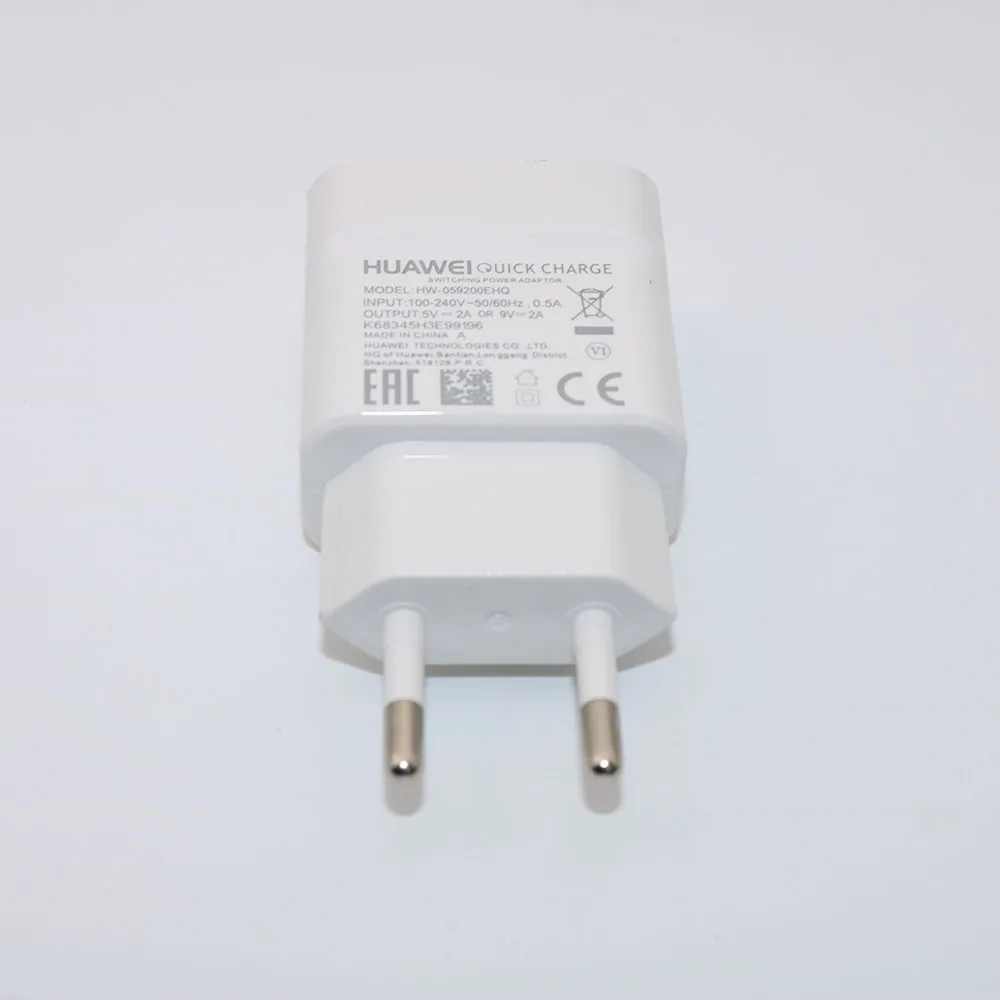 Оригинальное быстрое зарядное устройство Huawei ЕС QC 2 0 адаптер для быстрой зарядки