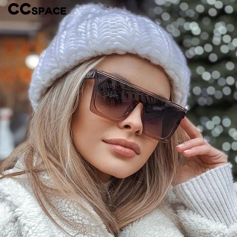 47912 Квадратные Солнцезащитные очки в стиле ретро с одним объективом мужские и