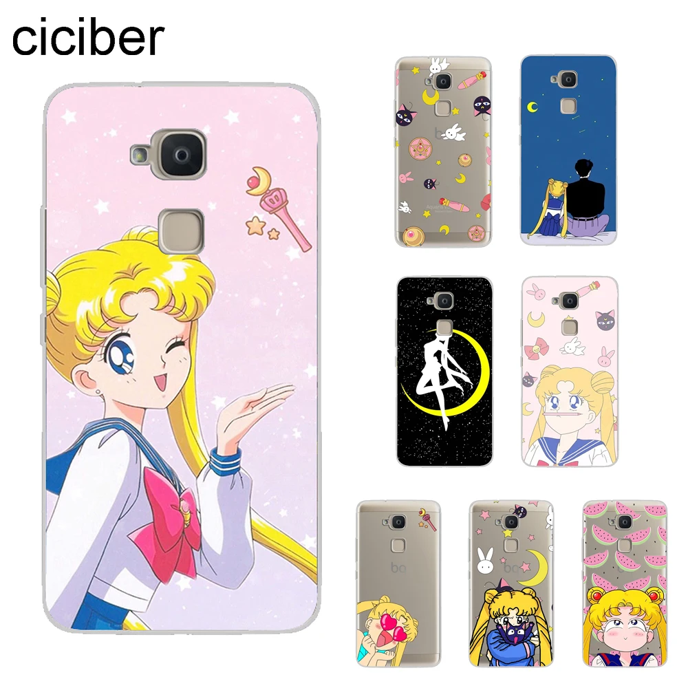 Ciciber Girl Sailor Moon для BQ Aquaris X2 X Pro V VS U U2 Lite Plus чехлы телефонов E5s M5 M5.5 M4.5 X5 мягкий чехол