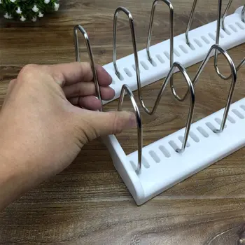 

Kitchen Bakeware Pot Lid Rack Holder Organizer LX9C