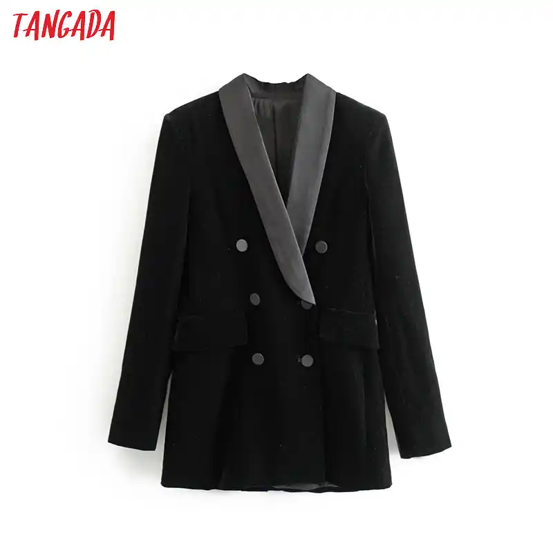 black vintage blazer