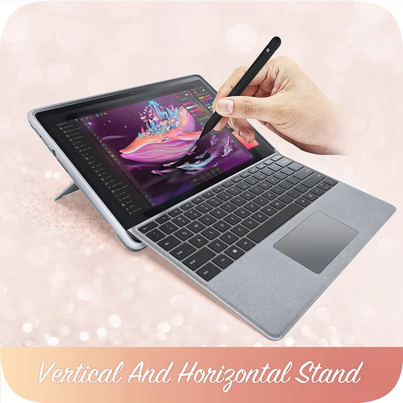 para Microsoft Surface Pro Case 2023 I-blason Cosmo Fino Glitter Capa Protetora para Carros Case Compatível com tipo Teclado - Imagem 3