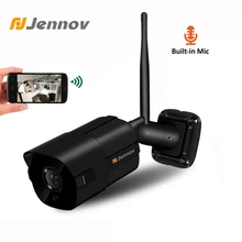 Jennov, Wifi, IP камера, уличная, 1080 P, ONVIF, беспроводная, камера безопасности, домашняя, CCTV, видеонаблюдение, комплект, Aduio, запись, водонепроницаемая камера