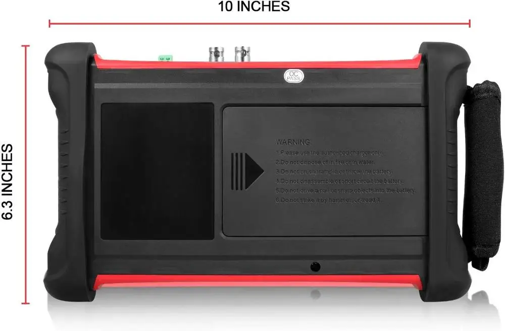 7 Inch H.265 4K IP CCTV Tester Monitor IP CVBS Camera Tester ONVIF WIFI HDMI Input POE 48V 12V Outp