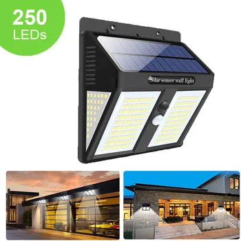 

Night Light 140/ 250 LED Star Projector Ocean Wave Projector Wall Lamps Powered Sunlight Motion Sensor Decoration Garden Terrace