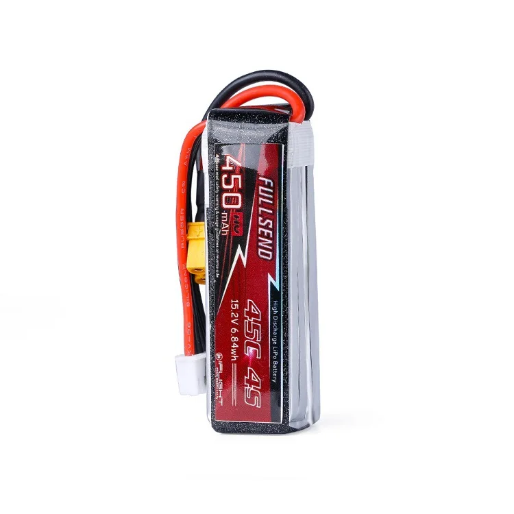 

Fullsend High Rate fp v Battery 14.8V 4S 95C 850/1550/1800mah through Machine