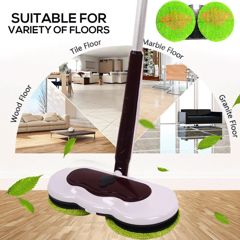 

Intelligence Electric Mop Smart Electric Mop Electric Mop Rechargeable Premium Dry and Wet Dual-Use Wireless Water Tank