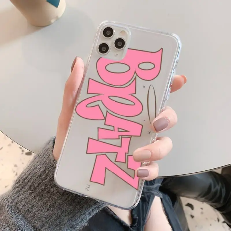 YNDFCNB lovely Doll Bratz Phone Case for iPhone 11 12 pro XS MAX 8 7 6 6S Plus X 5S SE 2020 XR fundas