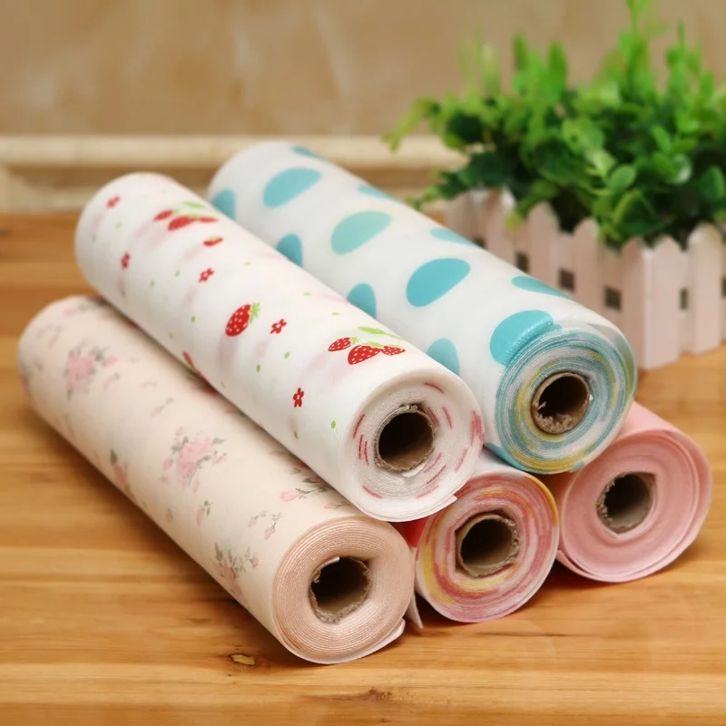 

1 roll 300 cm x 30 cm Shelf Contact Paper Cabinet Drawer Liner Kitchen Table Mat Random Color