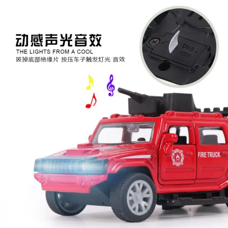1: 32 инерционная детская игрушечная машинка, модель автомобиля Hummer, камуфляжные брюки, Инерционная металлическая машинка, игрушечная машинка для мальчиков