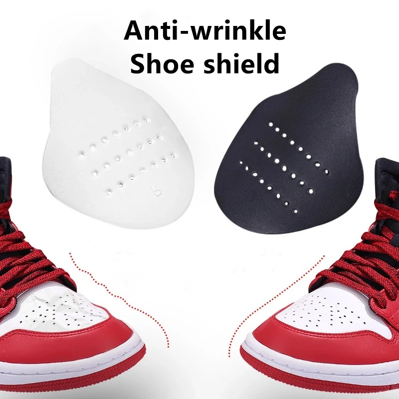 

1 Pair Washable Toe Cap Support Shoe Sneaker Anti-Crease Fold Shoes Bending Crack Shoe Head Shaper Expander Shoe Glue