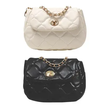 

Fashion Women Shoulder Crossbody Bag PU Leather Mini Chain Messenger Bags