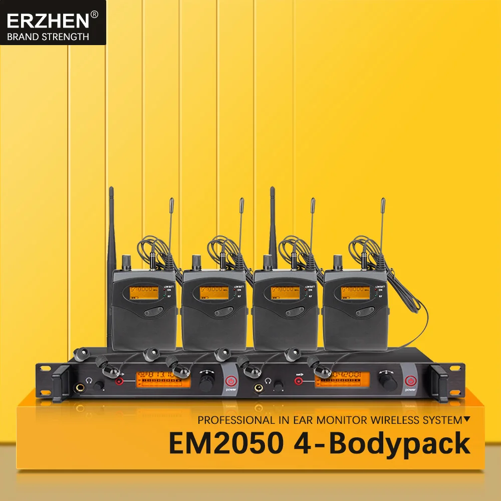 Erzhen Inear Monitor Wireless System Em2050 Multitransmitter Wireless