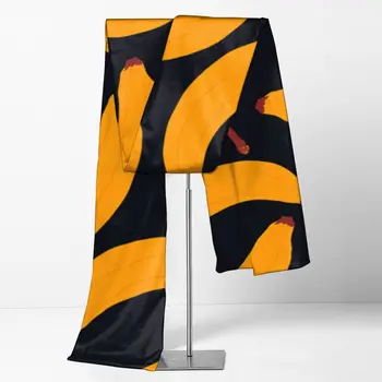 

NOISYDESIGNS Fashion Brand Winter Scarf Women Banana Fruit Printing Dark Shawls and Scarves Soft Wrap Shawl Woman Hot Sale