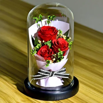

New Hot Eternal Flower Bouquet Gift Box Christmas Valentine's Day Gift New Rose Gift 2020 Valentine's Day Gift/