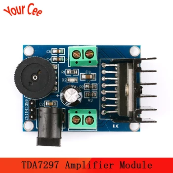 

DC 6 to 18V TDA7297 Power Amplifier Module Audio amplifier module Double Channel 10-50W