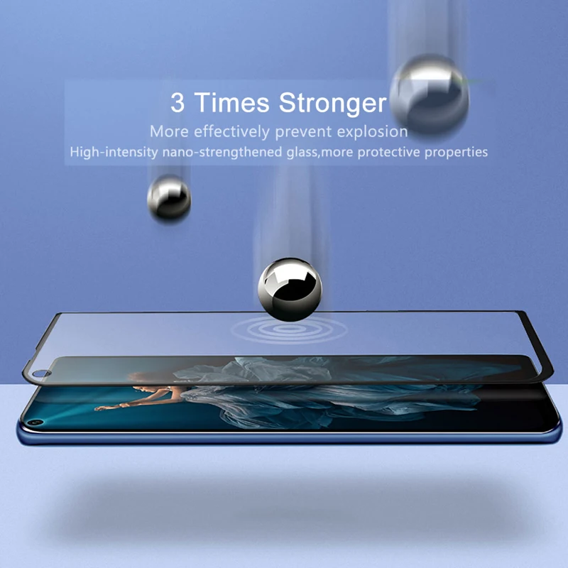 Hacrin для huawei Honor 20 закаленное Стекло закругленный край 3D полное покрытие Стекло пленка для Honor 20 20 Pro 20 Lite 20i Экран протектор