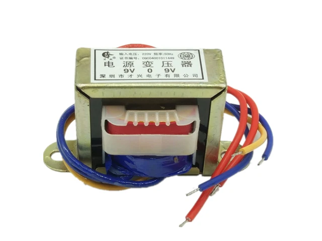 EI48*18 copper power transformer 8W/VA 220V to 6V/9V/12V/15V/18V/24V/30V single and double EI48*18 copper power transformer 8W/VA 220V to 6V/9V/12V/15V/18V/24V/30V single and double
