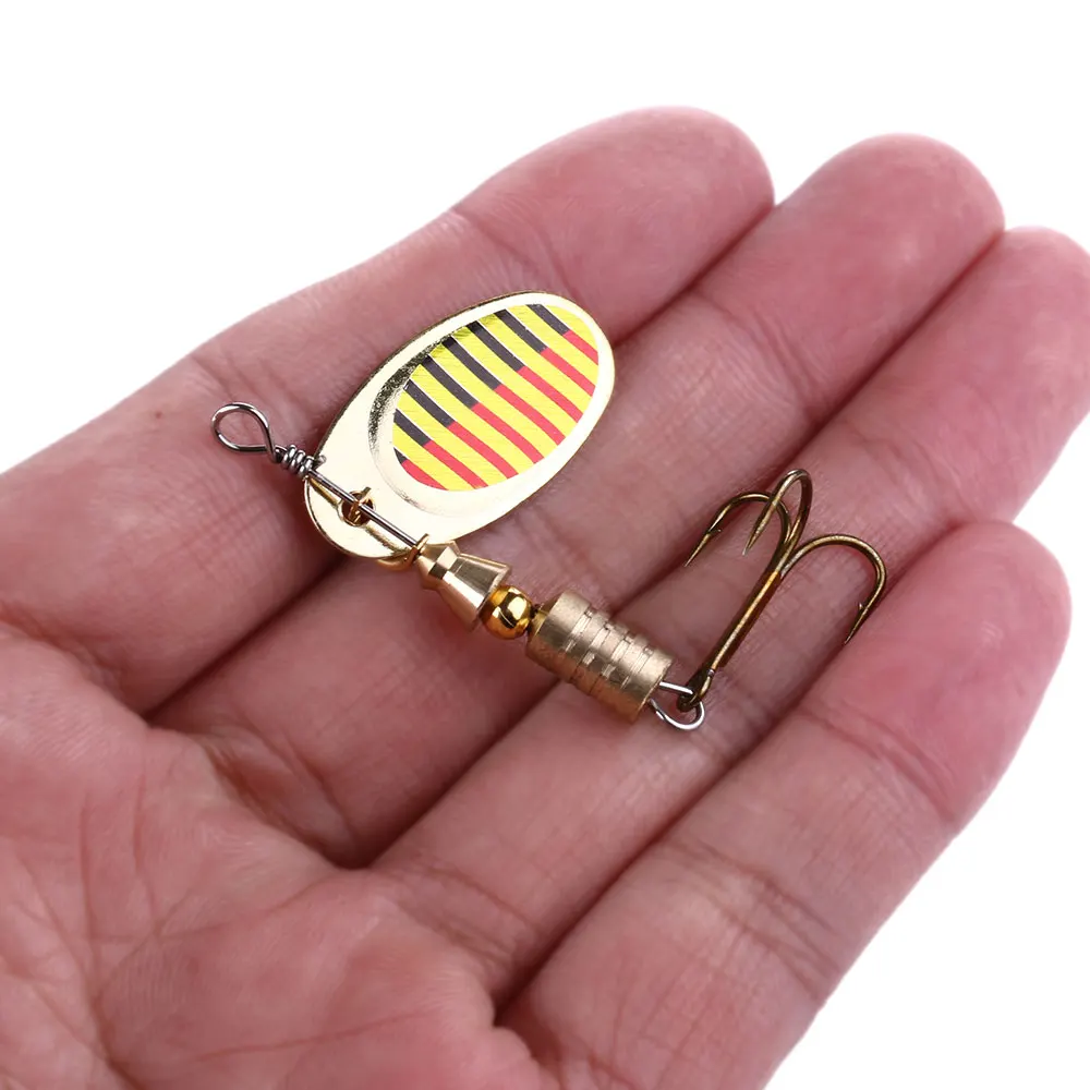

1pcs/lot Metal Jigging Fishing Lure with Hook 3.2g Mini Jig Hard Bait Slowly Sinking Spoon Lure