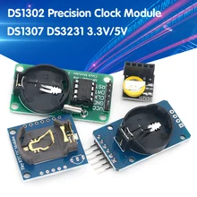 Ds3231 at24c32 iic módulo de relógio de precisão ds3231sn módulo de memória ds3231 mini módulo em tempo real 3.3v/5v para raspberry pi