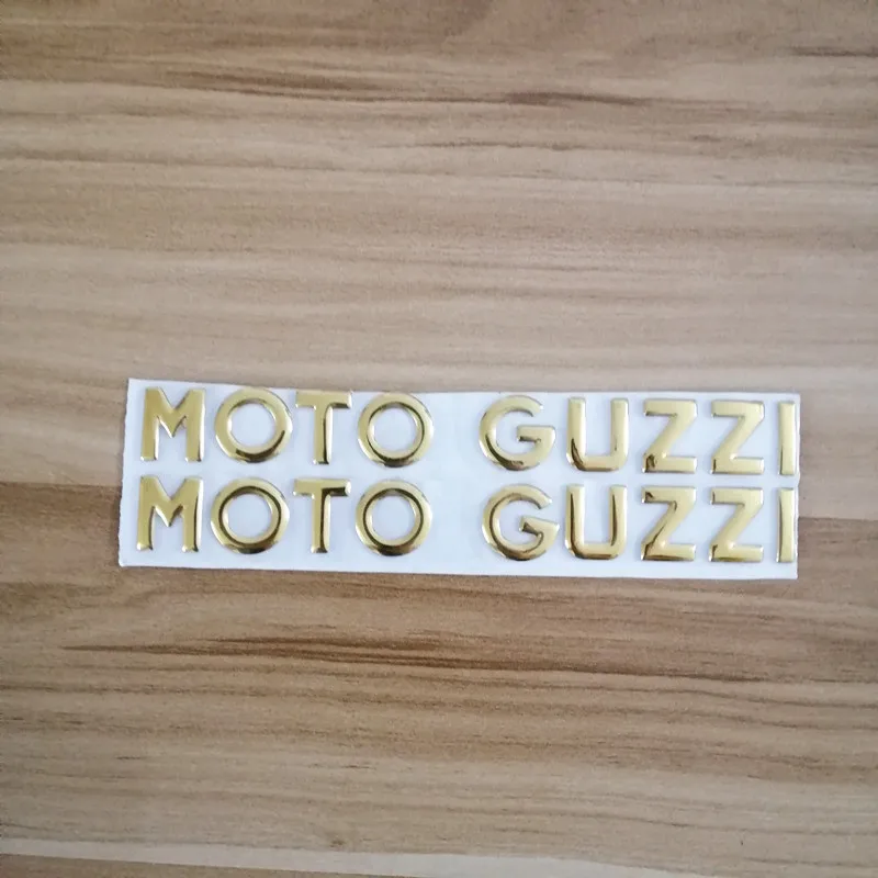 Мотоцикл 3D желтый Водонепроницаемый эмблема боковая обтекатель Крышка декоративные наклейки чехол наклейка для Moto MotoGuzzi guzzi наклейки