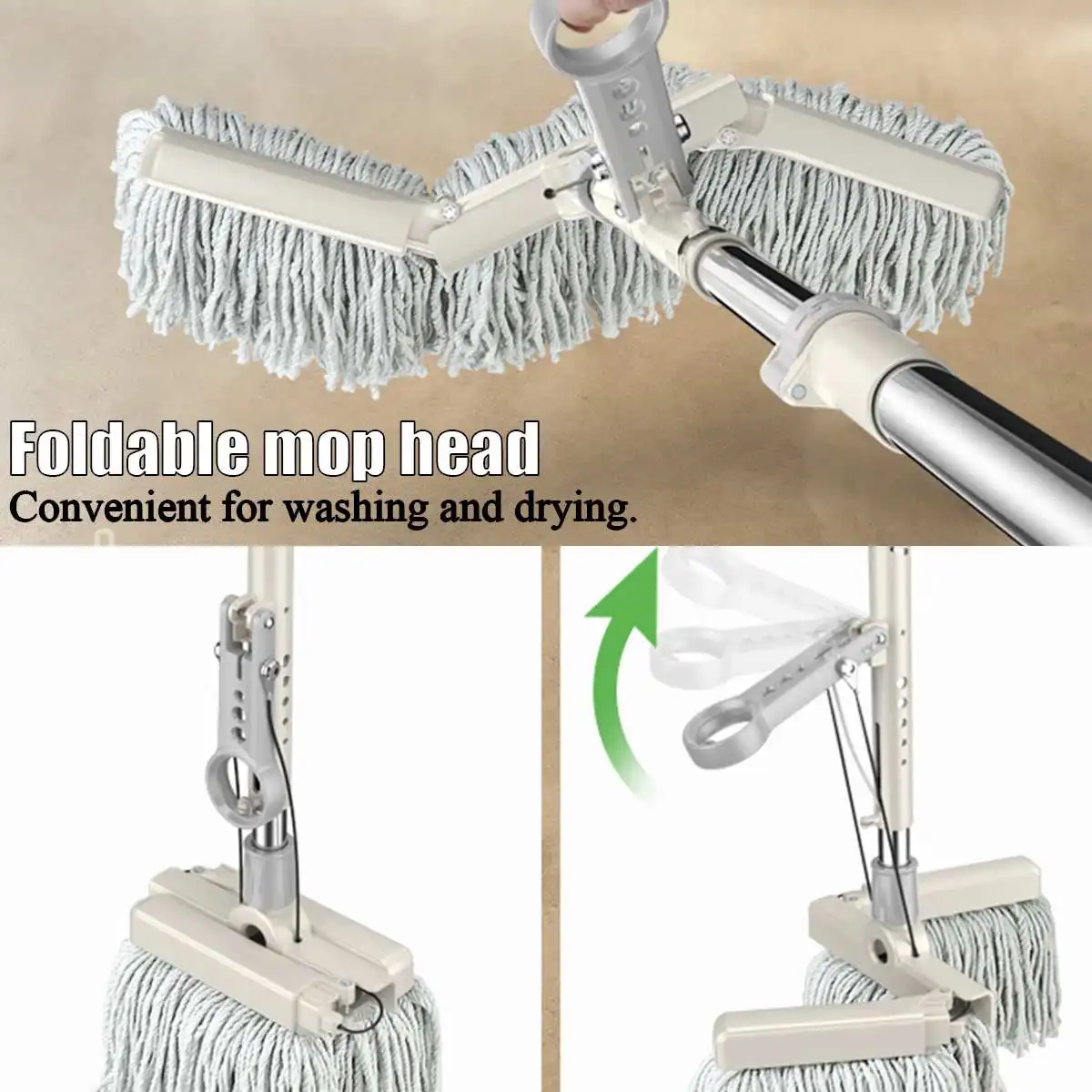 

360 Degree Handle Spin Automatic Elescopic Mop for Home Kitchen Tiles Cleaning Spin Lazy Mop Superfine Fiber Bucket Set