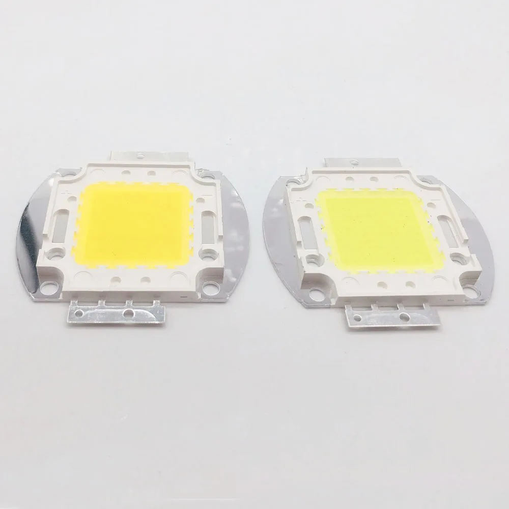 Белый/теплый белый 10W 20W 30W 50W 100W чип со светодиодной подсветкой AC/DC 12V 36V интегрированный в COB светодиодный светильник диоды для подавления переходных скачков напряжения DIY прожекторная софитная лампа