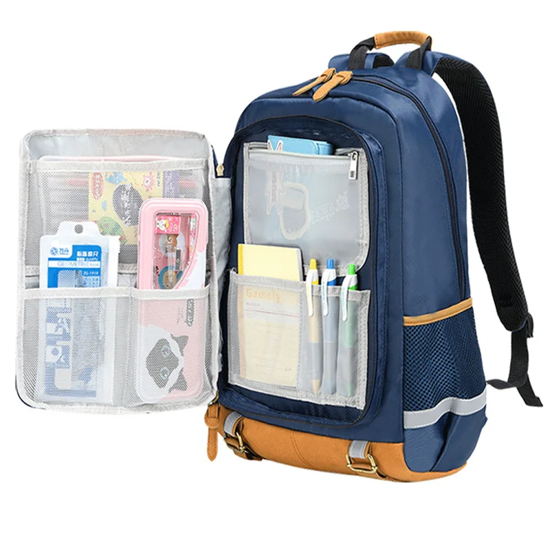 

Young STUDENT'S Children GIRL'S And BOY'S Year 12 Class School Bag Spinal Care Burden Relieving 1-3-4-5-6 Unisex Hunan Province