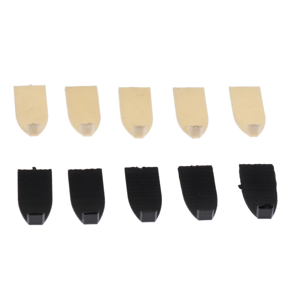 Violin Accessories 10 Pieces Violin Fittings Bow Pads Replacement Parts