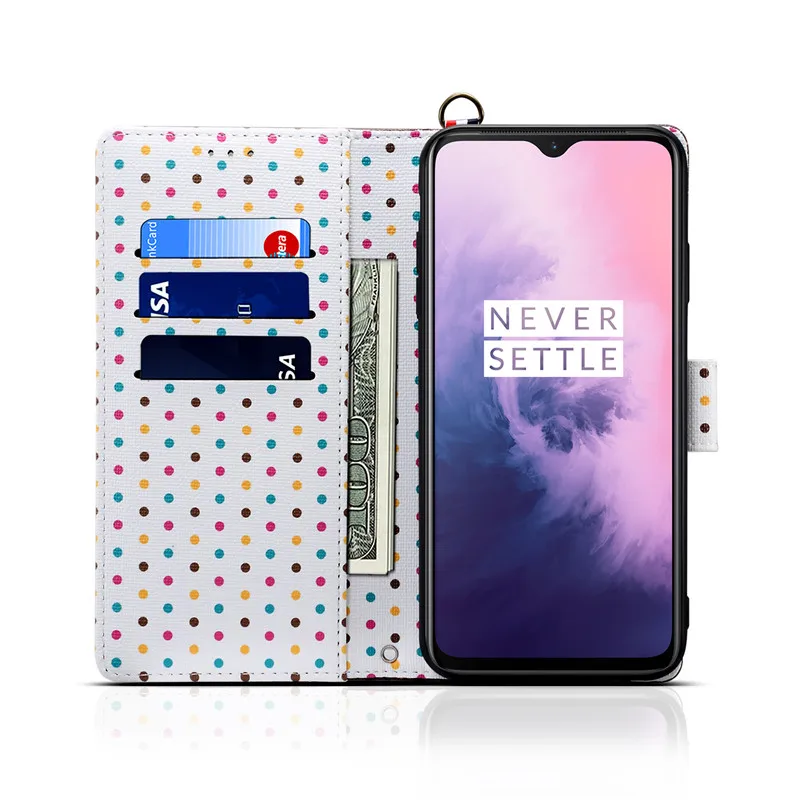 Роскошный кожаный магнитный флип-чехол для Oneplus 7 7Pro, официальный кошелек, подставка, чехол-книжка для One Plus 7 Pro, чехол-книжка с подставкой, Fundas