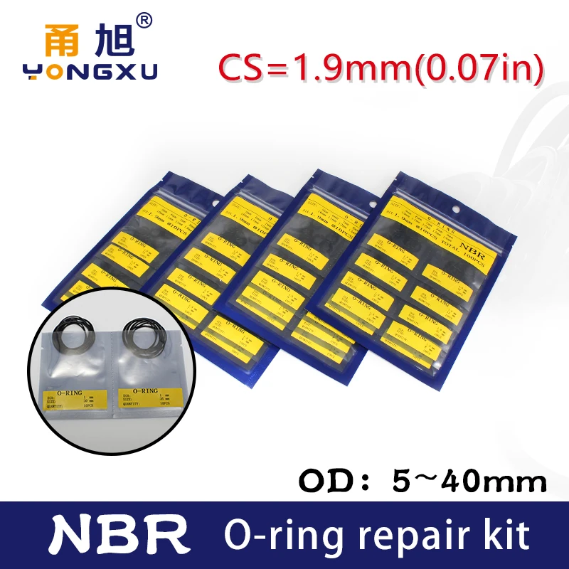 Уплотнительное кольцо NBR cs1.9 мм, OD5/6/7/8/9/10/11/12/13/14/15/16/17/18/19/20/21/22/23/24/25/26/27/28/29/30/31/32/33/34/35/36/38/40*1,9 мм Уплотнительное кольцо NBR cs1.9 мм, OD5/6/7/8/9/10/11/12/13/14/15/16/17/18/19/20/21/22/23/24/25/26/27/28/29/30/31/32/33/34/35/36/38/40*1,9 мм