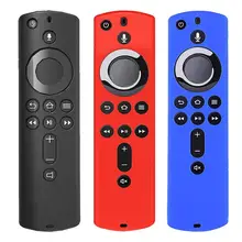 Пульт дистанционного управления Силиконовый противоударный чехол пульт дистанционного управления чехол для Amazon Fire Stick 4K медиаплеер дистанционная защита