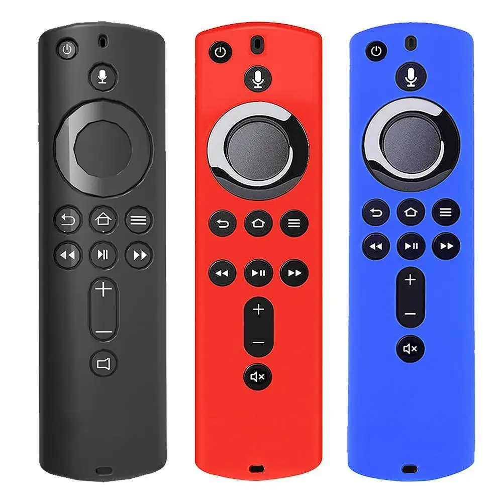 

Remote Control Case Shockproof Silicone Remote Control Case for Amazon Fire Stick 4K Media Player Remote Protector