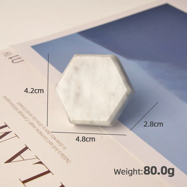 Brass Marble Wood Furniture Handles Stylish Kitchen Cabinet Pulls Knobs Drawer Door Handles and Knobs Decoration J