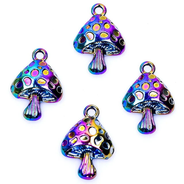 8Pcs Goth Mushroom Charms Bikini Girl Swimsuit Cartoon Figure Jewelry  Findings Earring Pendant Necklace DIY Making - AliExpress