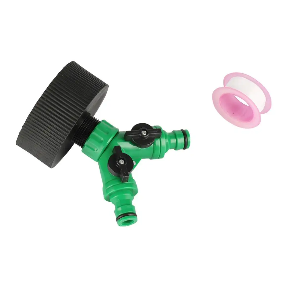 60 мм резьба с резьбой 3/" y-образный быстроразъемный соединитель IBC Tank Adapter Tap Разъем Замена клапана фитинг