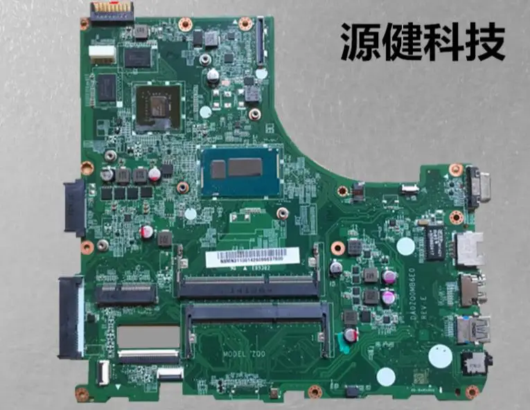 

DA0ZQ0MB6E0 for Acer aspire E5-471 E5-471G V3-472P Laptop motherboard I5-4210U CPU with GT820M GPU original mainboard