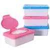 Baby Wipes Dispenser Non-toxic Portable Wipes Moist Keeping Wipes Holder Case Changing Dispenser Storage Holder Tissue Storage 2