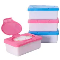 Baby Wipes Dispenser Non-toxic Portable Wipes Moist Keeping Wipes Holder Case Changing Dispenser Storage Holder Tissue Storage 2