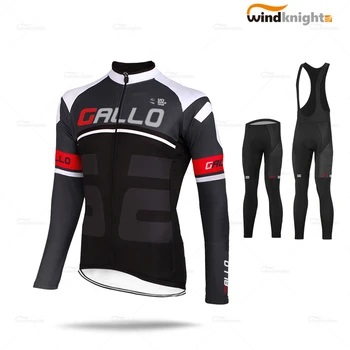 

cycling clothing FDJ Long Sleeve Cycling Jersey Set Pro Team Cycling Clothes MTB Cycle Clothing Men Road Bike Uniform
