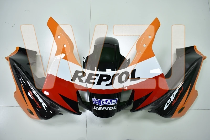 Для Honda Cbr600 97 98 ABS обтекатель CBR 600 F3 97 98 Repsol наборы обтекателей CBR 600 F3 1995-1998 набор для всего тела