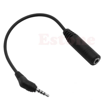 

2.5mm M to 3.5mm F Earphone Adapter Converter Cable Cord New T8WE