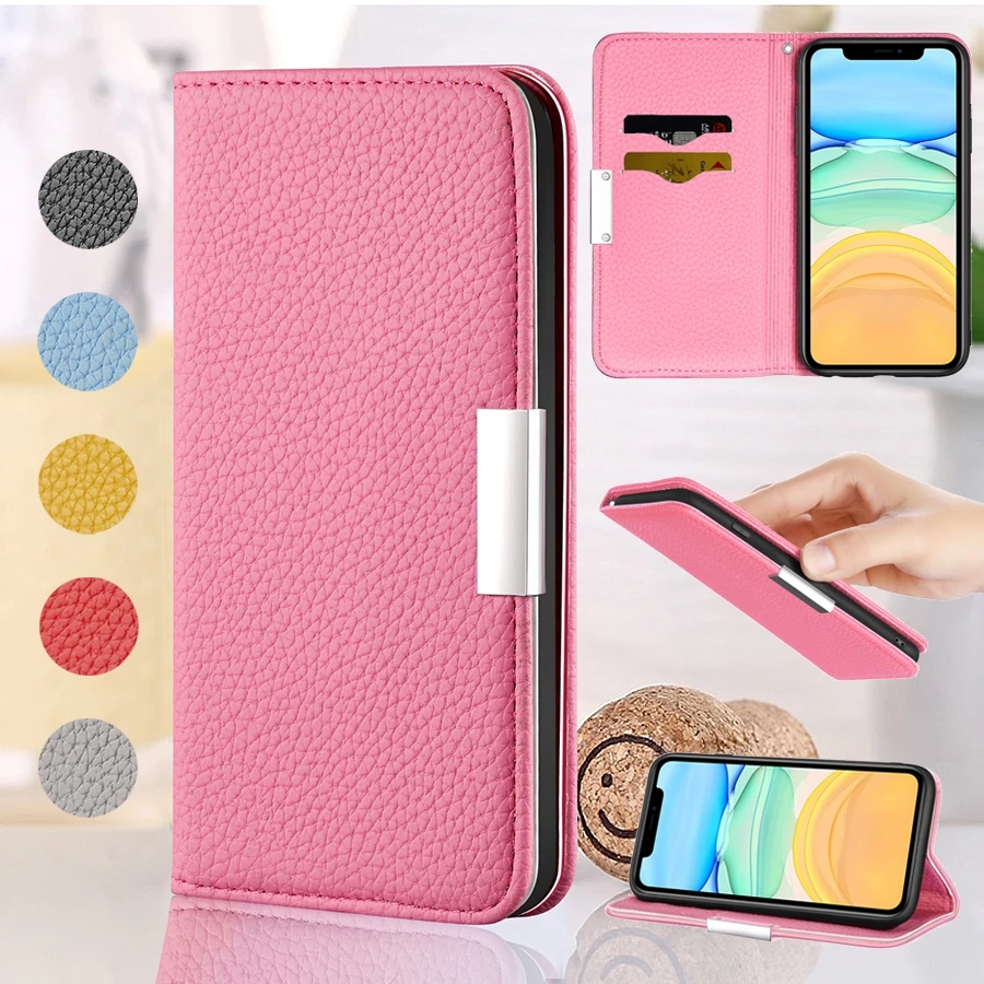 13 case Litchi Pattern Wallet Leather Case For iPhone 13 Pro Max 13 Mini 12 Pro Max 11 Pro Max SE 2020 X XS XR XS Max 8 8 Plus 7 7 Plus case iphone 13 