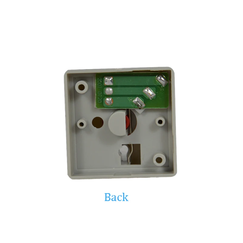 10Pcs NC NO Dry Contact Signal Output Options Security Alarm Accessories Push Panic Button Fire Alarm Emergency Press Switch