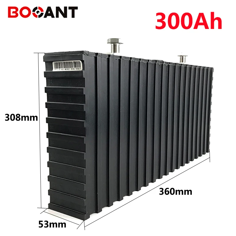 4 шт 3,2 V 12V 500Ah 300Ah LiFePo4 батарея для электрического велосипеда, 4S для хранения солнечной энергии 500Ah LiFePo4