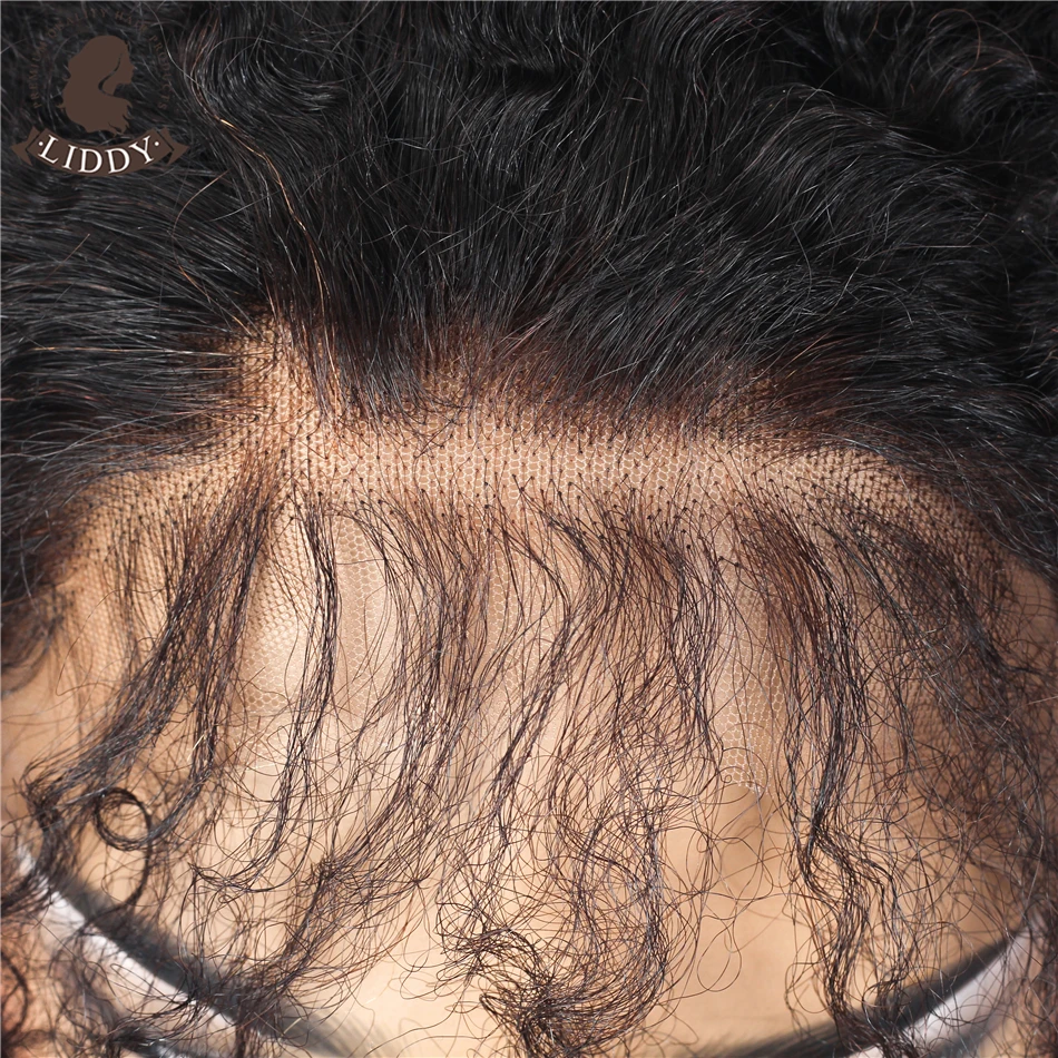 Liddy кудрявый парик из человеческих волос полный шнурок человеческие волосы парики с детскими волосами 1"-24" длинные волосы Малайзия человеческие волосы парик для женщин