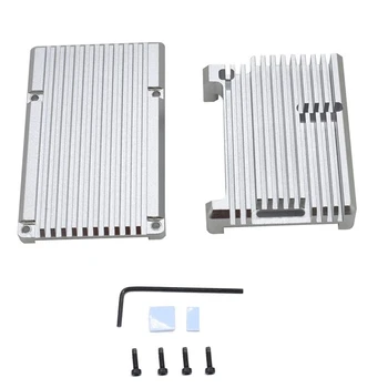 

for Raspberry Pi 4B Raspberry Pi Metal 4Th Generation Aluminum Alloy Radiator Metal Protective Shell