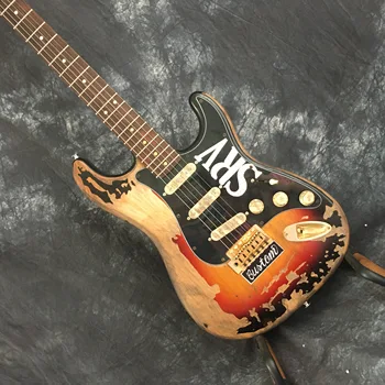 

suneye Electric Guitar Free Shipping SRV Vintage Artifacts Real ST photos. Free shipping