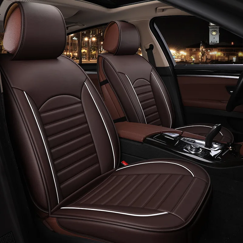 

New Style Seat Cushion Car Supplies All-season Seat Pad PU Leather Seat Cover Protection Pad Manufacturers Wholesale a Generatio